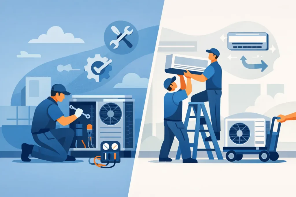 Repair Versus Replacement for Your HVAC System