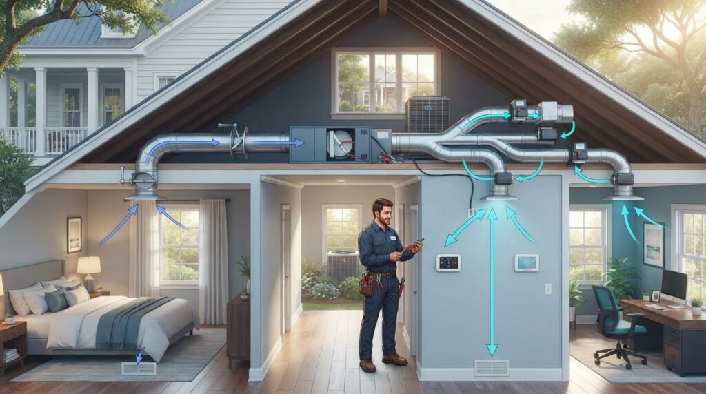 AC Damper vs. HVAC Zoning: What’s the Difference and Which Do You Need?