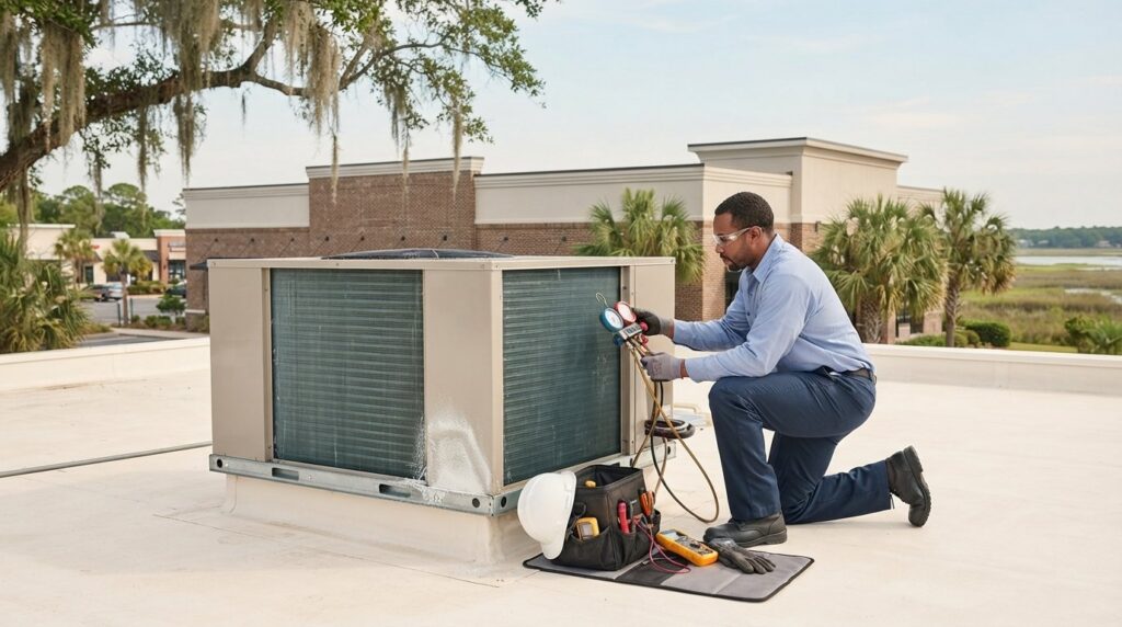 Commercial HVAC Maintenance in Mt. Pleasant: The Lowcountry Business Owner's Guide