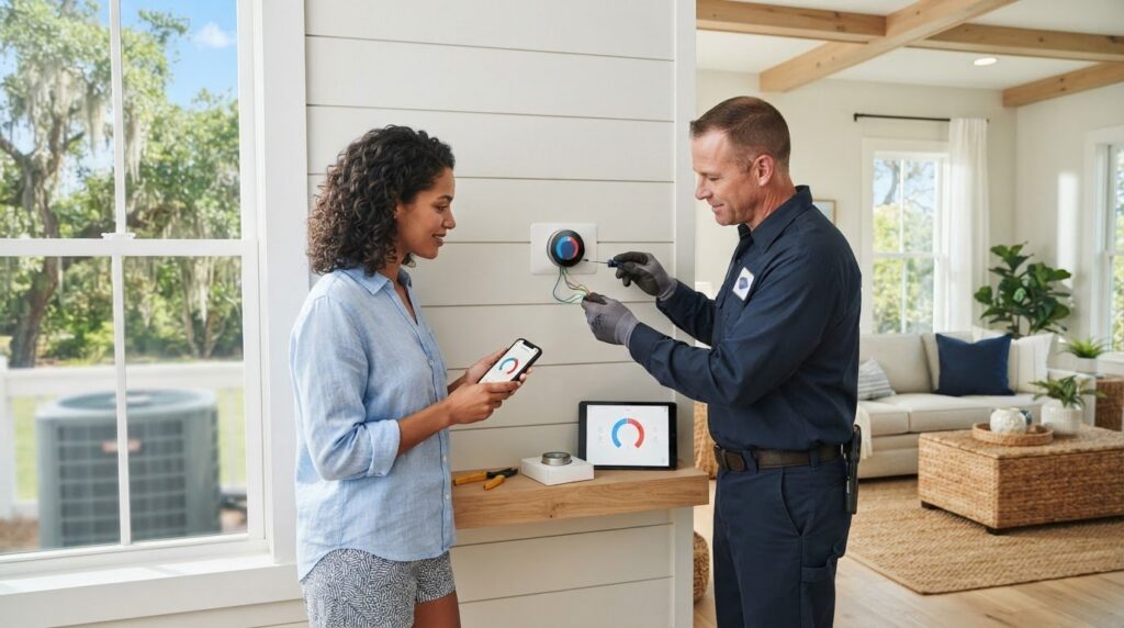 Smart Thermostat Setup in Mount Pleasant: A Homeowner’s Step-by-Step Guide