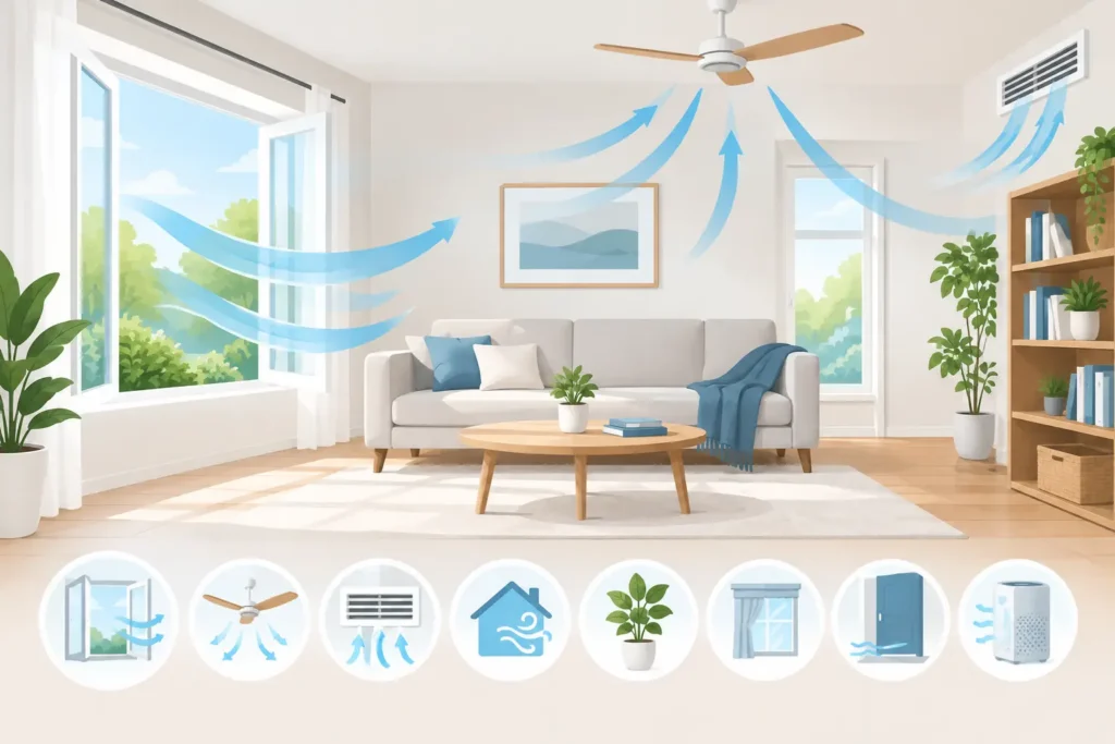 How to Improve Airflow in House: 8 Practical Fixes