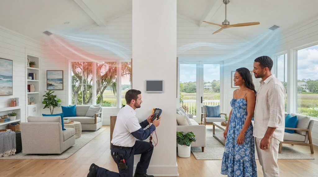 Indoor Comfort Solutions in Mount Pleasant: A Homeowner’s Guide