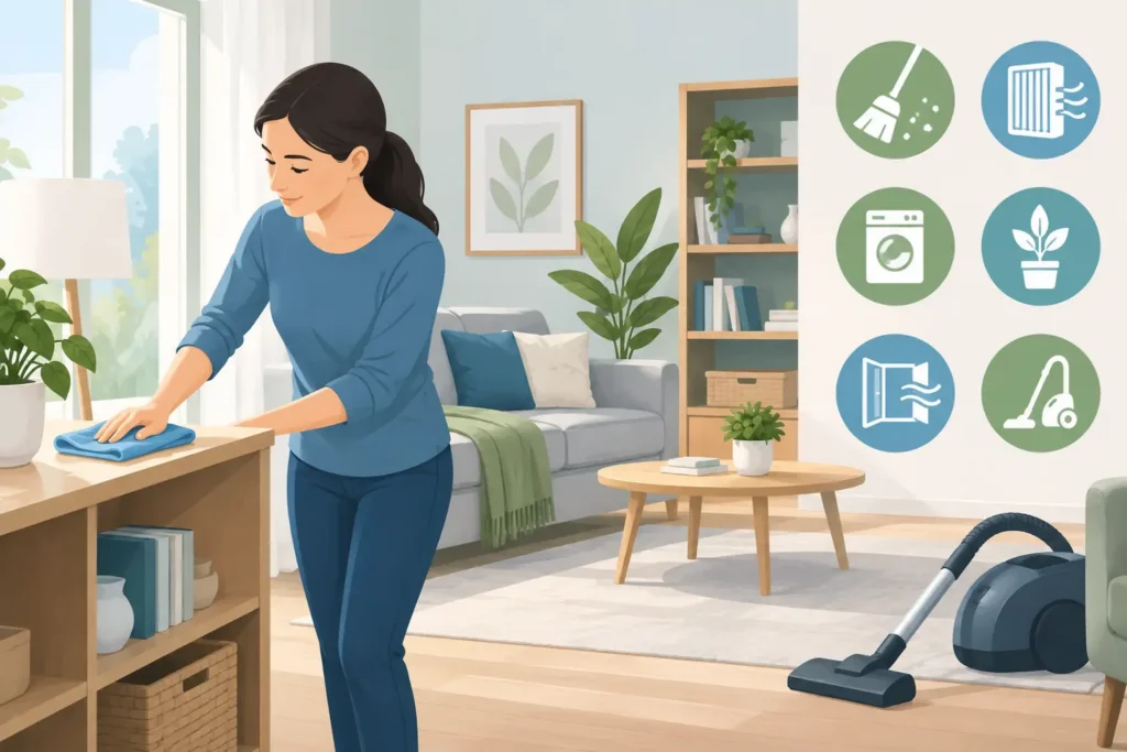 10 Best Ways to Reduce Dust Indoors at Home