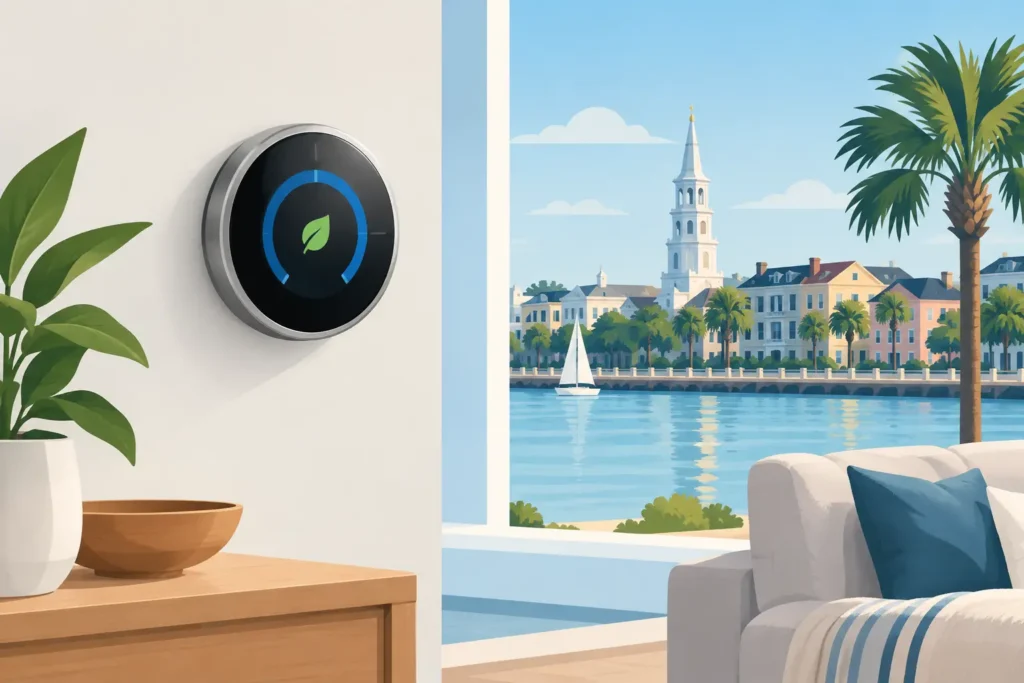 Nest Thermostat Review for Homeowners in Charleston